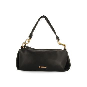 Geanta din piele ecologica cu bareta de umar si fermoar