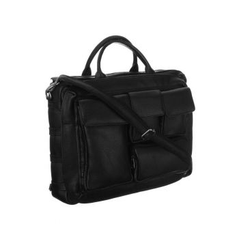 Geanta din piele pentru laptop de 15 inch