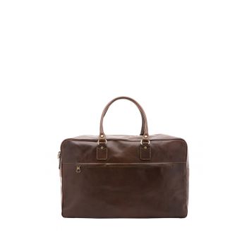 Geanta duffle unisex de piele - 56L