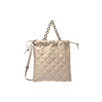 Geanta  matlasata din piele