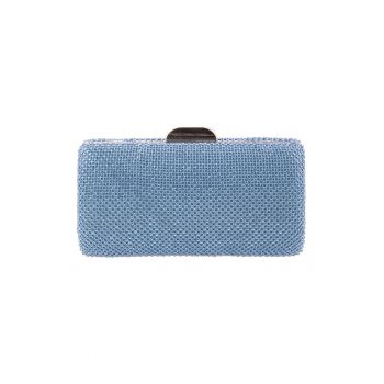 Geanta minaudiere cu strasuri si lant