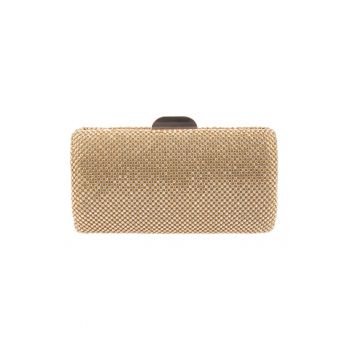 Geanta minaudiere cu strasuri si lant