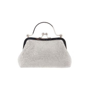 Geanta minaudiere cu strasuri