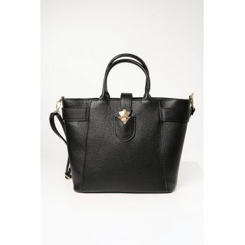 Geanta shopper de piele