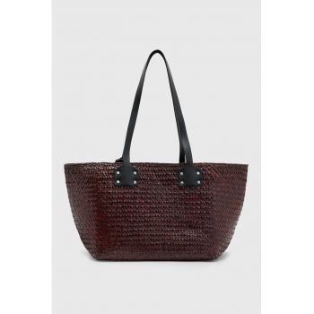 Geanta shopper din paie de hartie Mosley