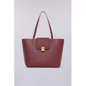 Geanta shopper din piele
