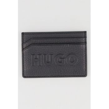 Portcart de piele cu logo