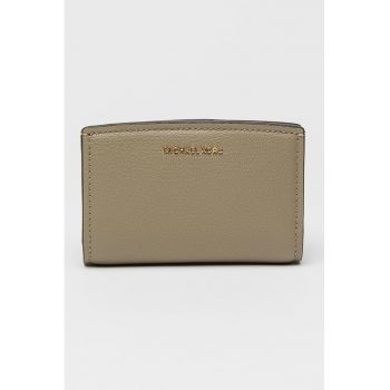 Portofel de piele cu logo metalic Bryant
