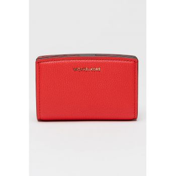 Portofel de piele cu logo metalic Bryant