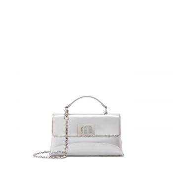 1927 mini crossbody top handle silver