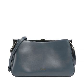 Agata m crossbody grigio blu + nero