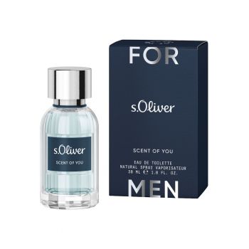 Apa de toaleta s.Oliver Scent of you Natural Men Spray - 30 ml