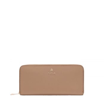 Camelia l zip around greige