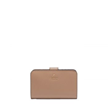 Camelia m compact wallet greige