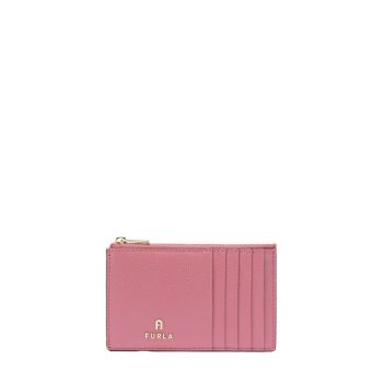 Camelia m zipped card case blush pink