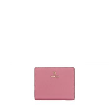 Camelia s compact wallet l zip blush pink + sakura