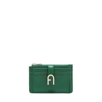 Flow m card case botanical green