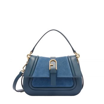 Flow mini top handle toni grigio blu