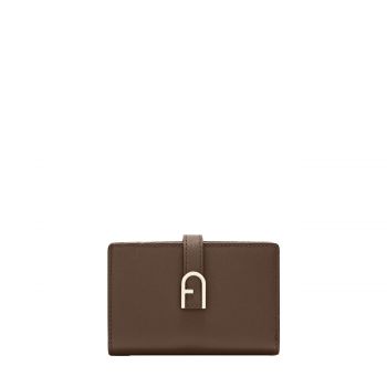 Flow s compact wallet espresso