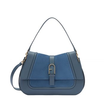 Flow top handle l toni grigio blu