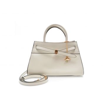 Geanta ALDO alba, VASILIA 168, din piele ecologica