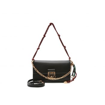 Geanta ALDO neagra, EVENGELIA 001, din piele ecologica