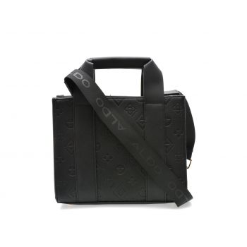 Geanta ALDO neagra, QIANWAN 018, din piele ecologica