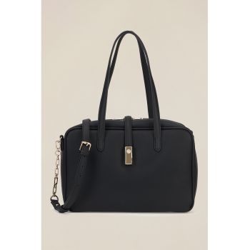 Geanta bowler de piele ecologica