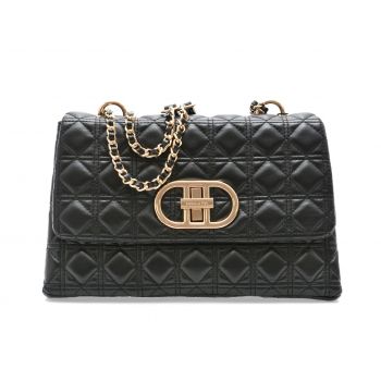 Geanta CALL IT SPRING neagra, ZOLLA 001, din piele ecologica