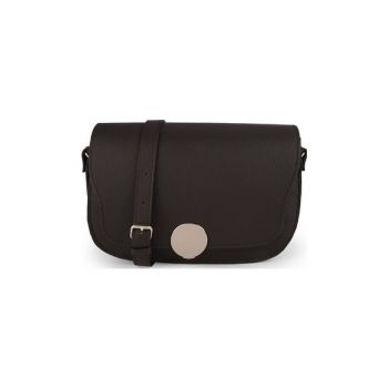 Geantă Cara Damă Piele naturală, Anna Fellini maro inchis - Default Title