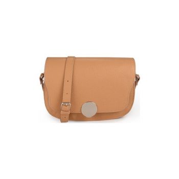 Geantă Cara Damă Piele naturală, coniac - Default Title