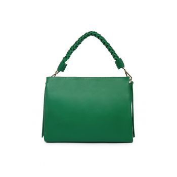 Geanta dama din piele naturala Natalia gri