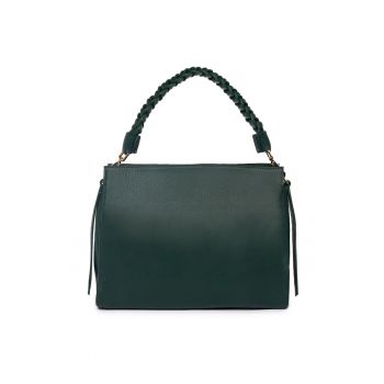 Geanta dama din piele naturala Natalia gri