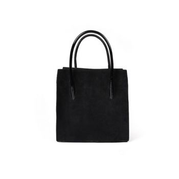 Geantă Damă din piele naturală, negru - Default Title