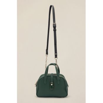 Geanta de piele ecologica cu maner si bareta detasabila