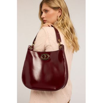 Geanta din piele ecologica cu bareta de umar