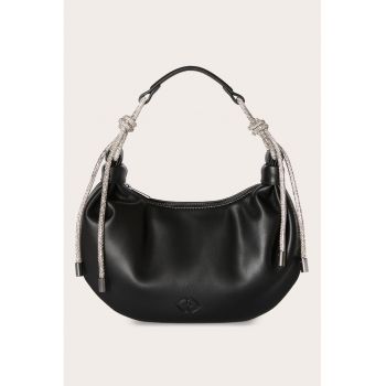 Geanta semiluna din piele ecologica