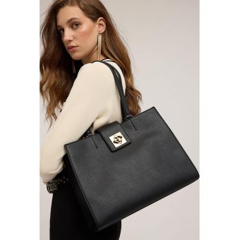 Geanta shopper din piele ecologica