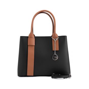 Geanta tote din piele cu bareta detasabila Argonne