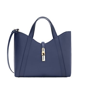 Goccia s tote blu reale