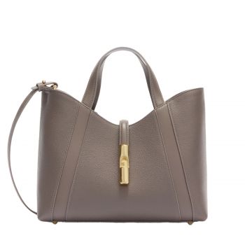 Goccia s tote shoulder bag urban gray