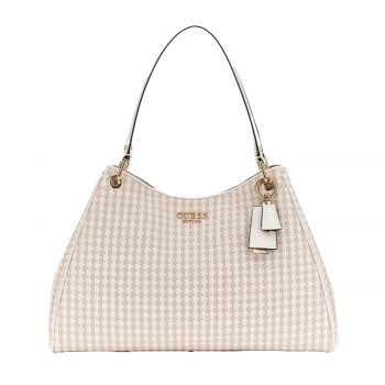 Mirema woven shopper white multi