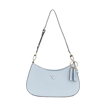 Noelle saffiano shoulder bag misty blue
