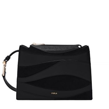 Nuvola s crossbody toni nero
