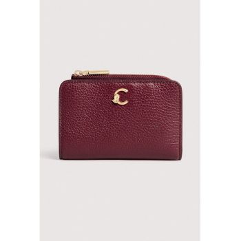 Portofel pliabil de piele C-Me