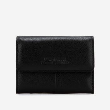 Portofel Vera Pelle - Piele Naturală Neagră | Compact și Elegant - Default Title