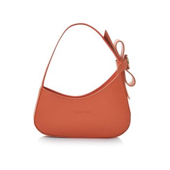 Geanta asimetrica din piele ecologica cu maner