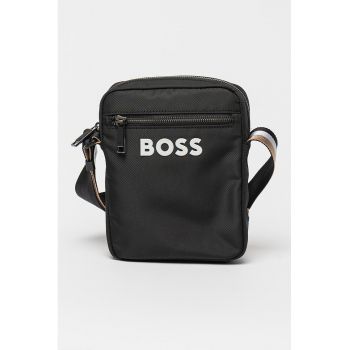 Geanta crossbody cu logo in relief Catch 3.0