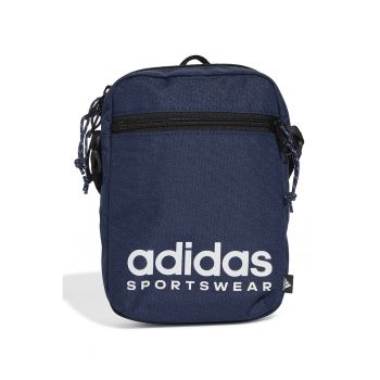 Geanta crossbody cu logo si fermoar Festival