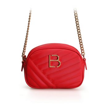 Geanta crossbody cu model matlasat